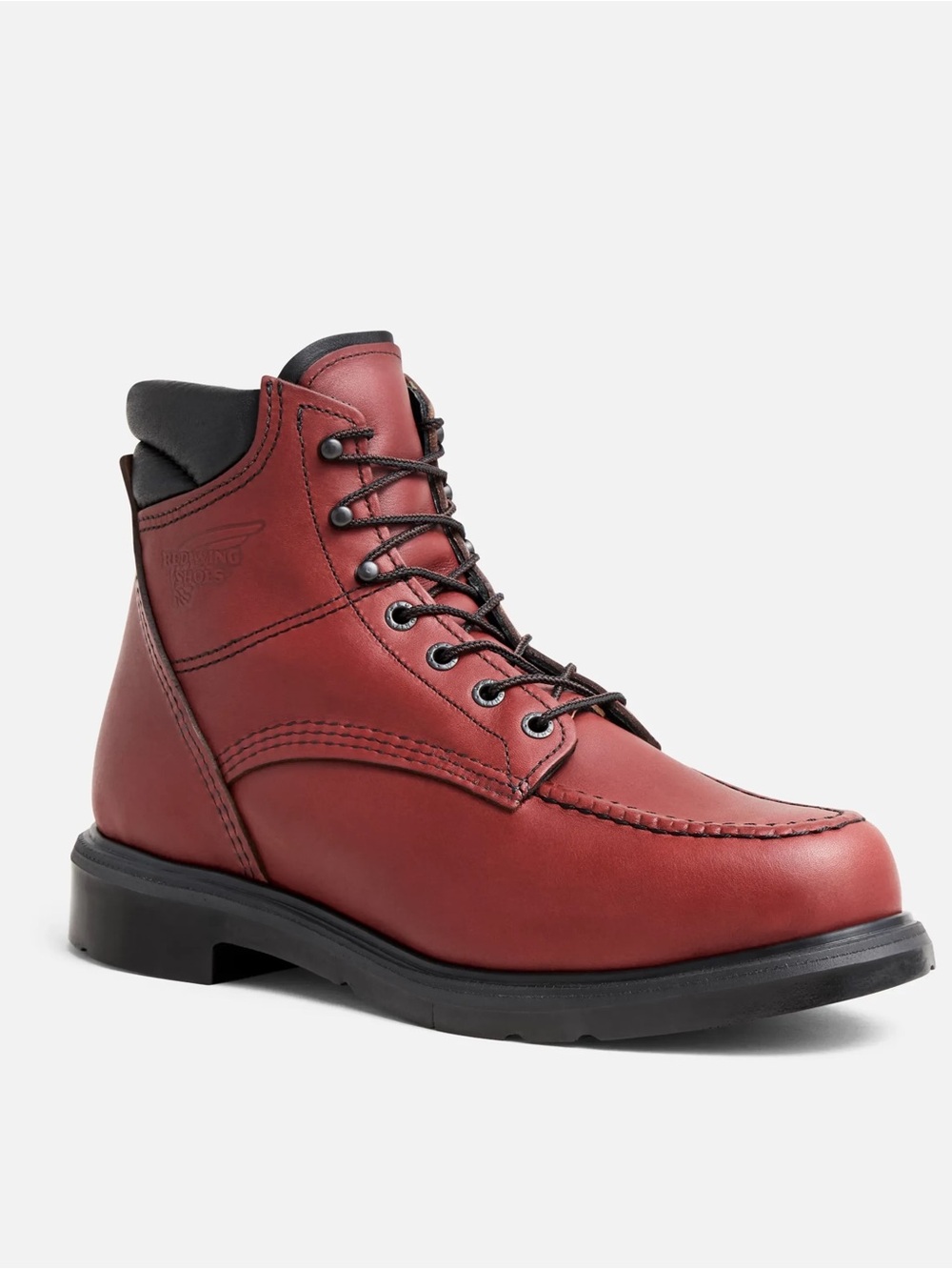 New | RED WING Supersole EH 6" Brown leather boots 12D Work 202 (NO BOX)